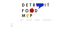 Desktop Screenshot of detroitfoodmap.com
